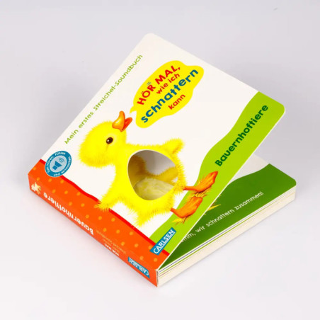 Hör mal, wie ich schnattern kann