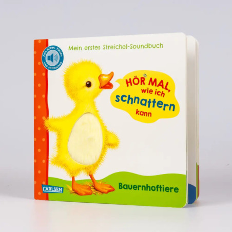 Hör mal, wie ich schnattern kann