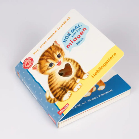 Hör mal, wie ich miauen kann