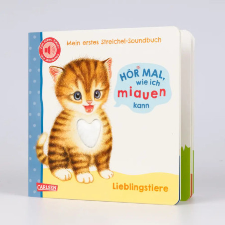 Hör mal, wie ich miauen kann