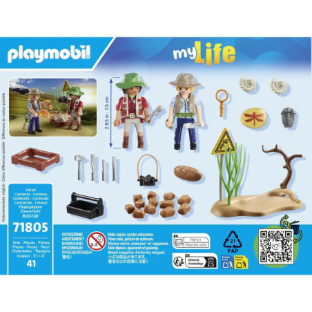 PLAYMOBIL 71805 Urzeit-Schatzsuche