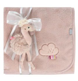 Kuscheldecke Flamingo