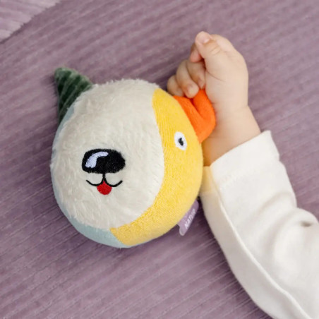 Stoffball Hund NATUR