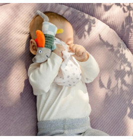 Mini-Schmusetuch Hund NATUR