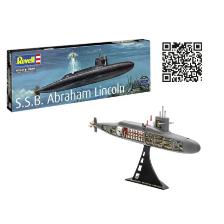 S.S.B. Abraham Lincoln with Interior S.S.B. Abraham Lincoln with Interior