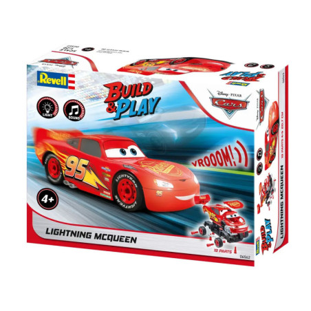 Lightning McQueen Disney-Cars Auto mit L
