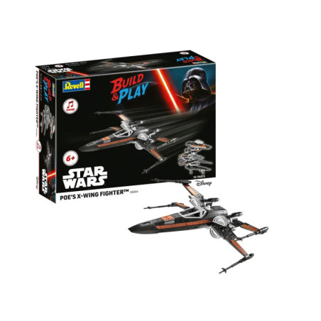 Poes X-Wing Fighter (w/Sound): Build & P