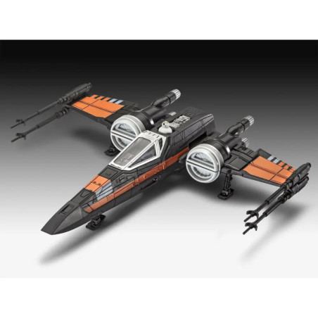 Poes X-Wing Fighter (w/Sound): Build & P