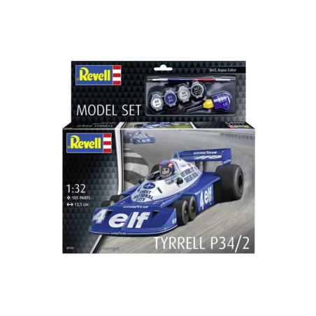 Model Set Tyrrell P34/2 6-Wheeler