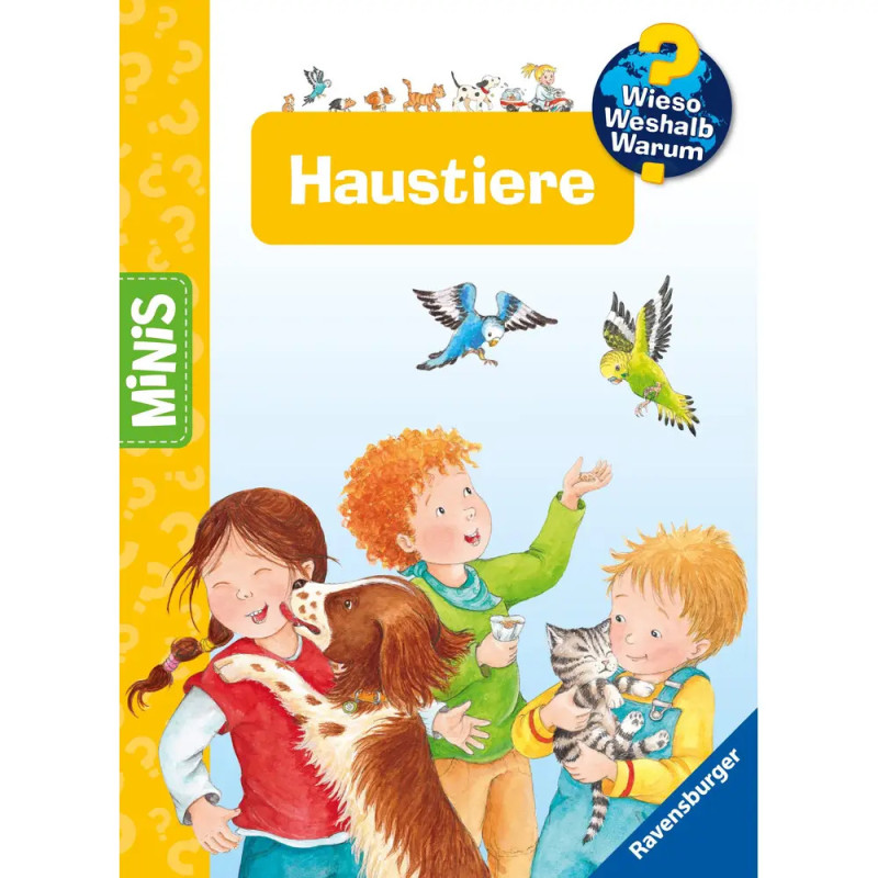 Ravensburger 46132 Ravensburger Minis: Wieso? Weshalb? Warum? Haustiere RV Minis