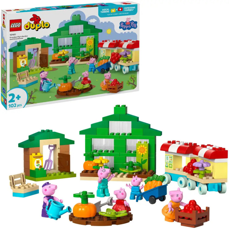 Duplo Peppa Pig Opas Garten und Gewächshaus