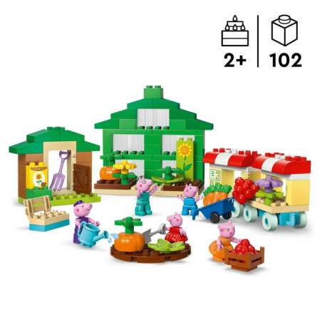 Duplo Peppa Pig Opas Garten und Gewächshaus