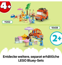 Blueys Familienhaus mit Memory-Spiel