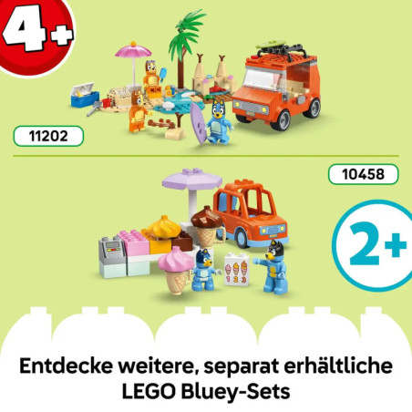 Blueys Familienhaus mit Memory-Spiel