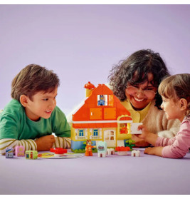 Blueys Familienhaus mit Memory-Spiel