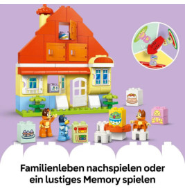Blueys Familienhaus mit Memory-Spiel