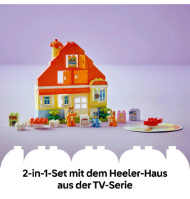 Blueys Familienhaus mit Memory-Spiel