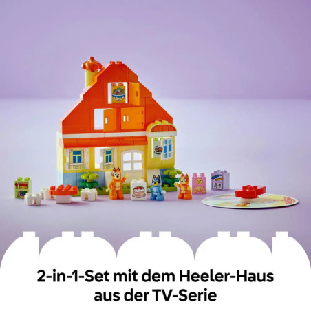 Blueys Familienhaus mit Memory-Spiel