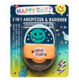 Happy Day 2 in 1 Anspitzer & Radierer