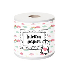 Puppen-Töpfchenset Pinguin mit Zubehör