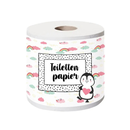 Puppen-Töpfchenset Pinguin mit Zubehör