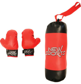 New Sports Boxsack + Boxhandschuhe