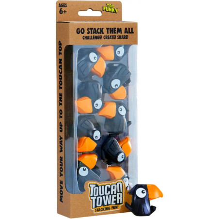 Toucan Tower Stacking Fun