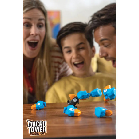 Toucan Tower Stacking Fun