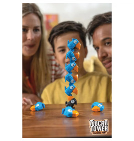 Toucan Tower Stacking Fun