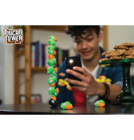 Toucan Tower Stacking Fun