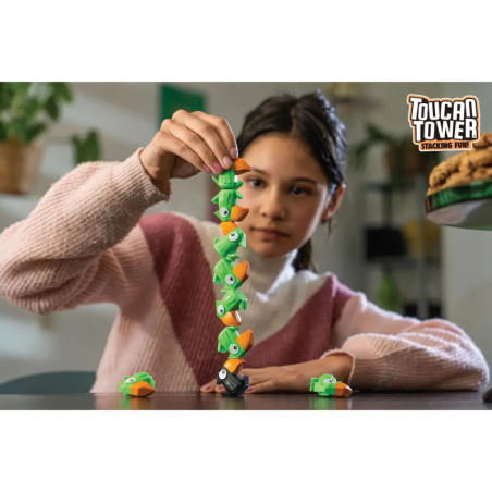 Toucan Tower Stacking Fun