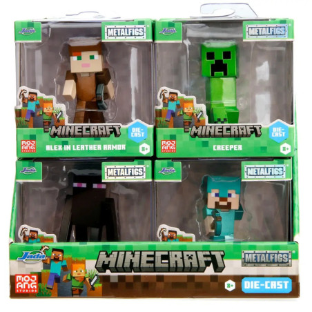 Minecraft Figures 2,5, Welle 3 Display
