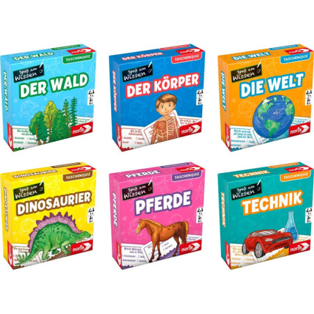 Mini Quiz, 6-sortiert