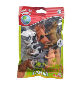 Tiere im Tütchen, 3-sortiert.