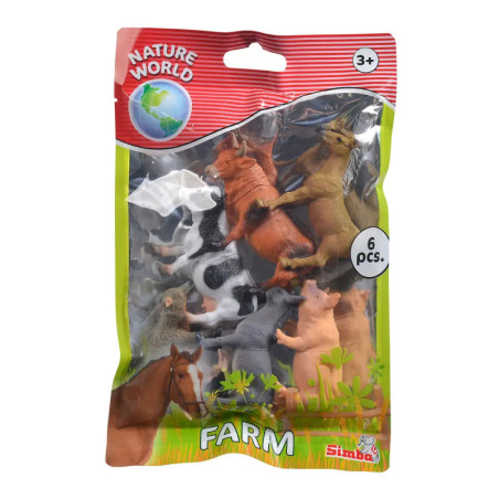 Tiere im Tütchen, 3-sortiert.