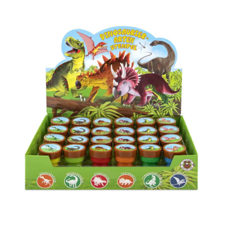 Dinosaurier-Arten Stempel selbstfärbend, sortiert (1 Stück)