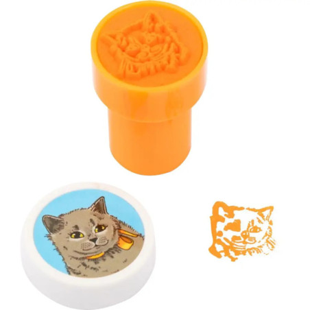 KATZENRASSEN STEMPEL SELBSTFÄRBEND