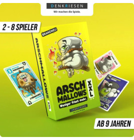 ARSCHMALLOWS® XXL –   Weniger frisst mehr.