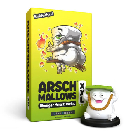 ARSCHMALLOWS® XXL –   Weniger frisst mehr.