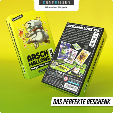 ARSCHMALLOWS® XXL –   Weniger frisst mehr.