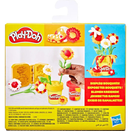 Play Doh Blumen sortiert