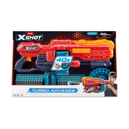 XSHOT - Excel Turbo Advance Blaster mit Darts