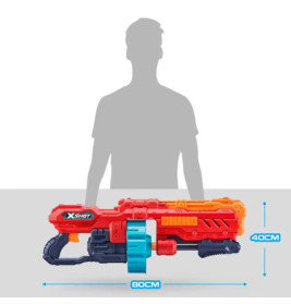 XSHOT - Excel Turbo Advance Blaster mit Darts