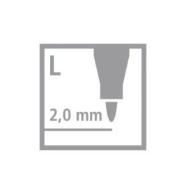 Fibre-tip pen and Fineliner in one STABILO® Trio® 2 in 1Filzstift und Fineliner in einem STABILO® Tr