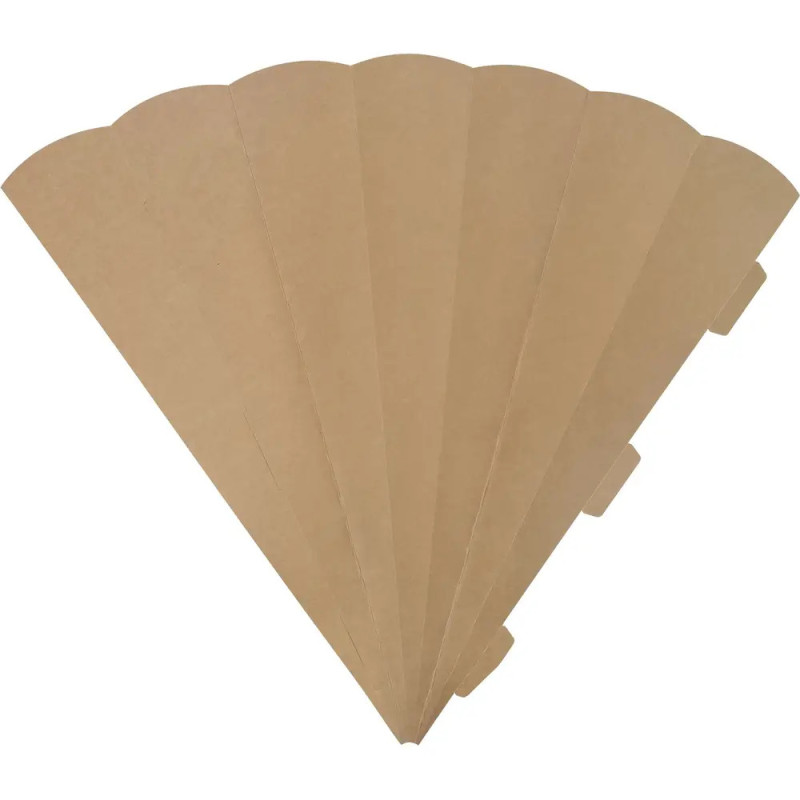 Schultüte Eck 69cm natur