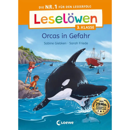 Leselöwen 3. Klasse - Orcas in Gefahr