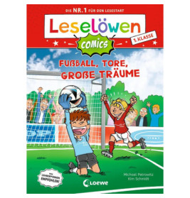 Leselöwen Comics 1. Klasse - Fußball, Tore, große Träume