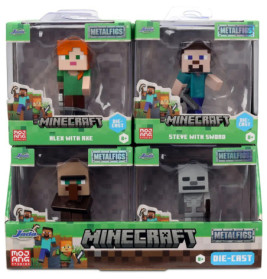 Minecraft Figures 2,5, Welle 4 Display