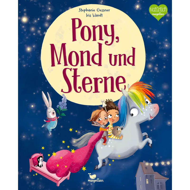 Gessner, Pony, Mond, Sterne