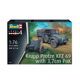Starter Kit Krupp Protze KFZ 69 with 3,7